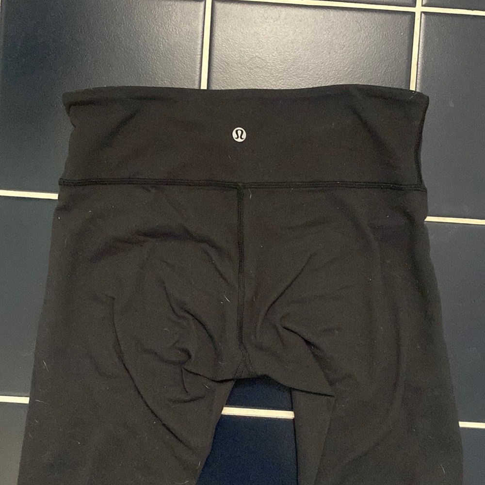Lululemon Size 6 Black Leggings